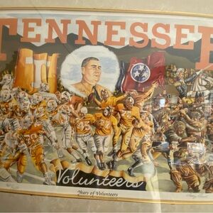 Tennessee Volunteers Art Print Autographed!!!